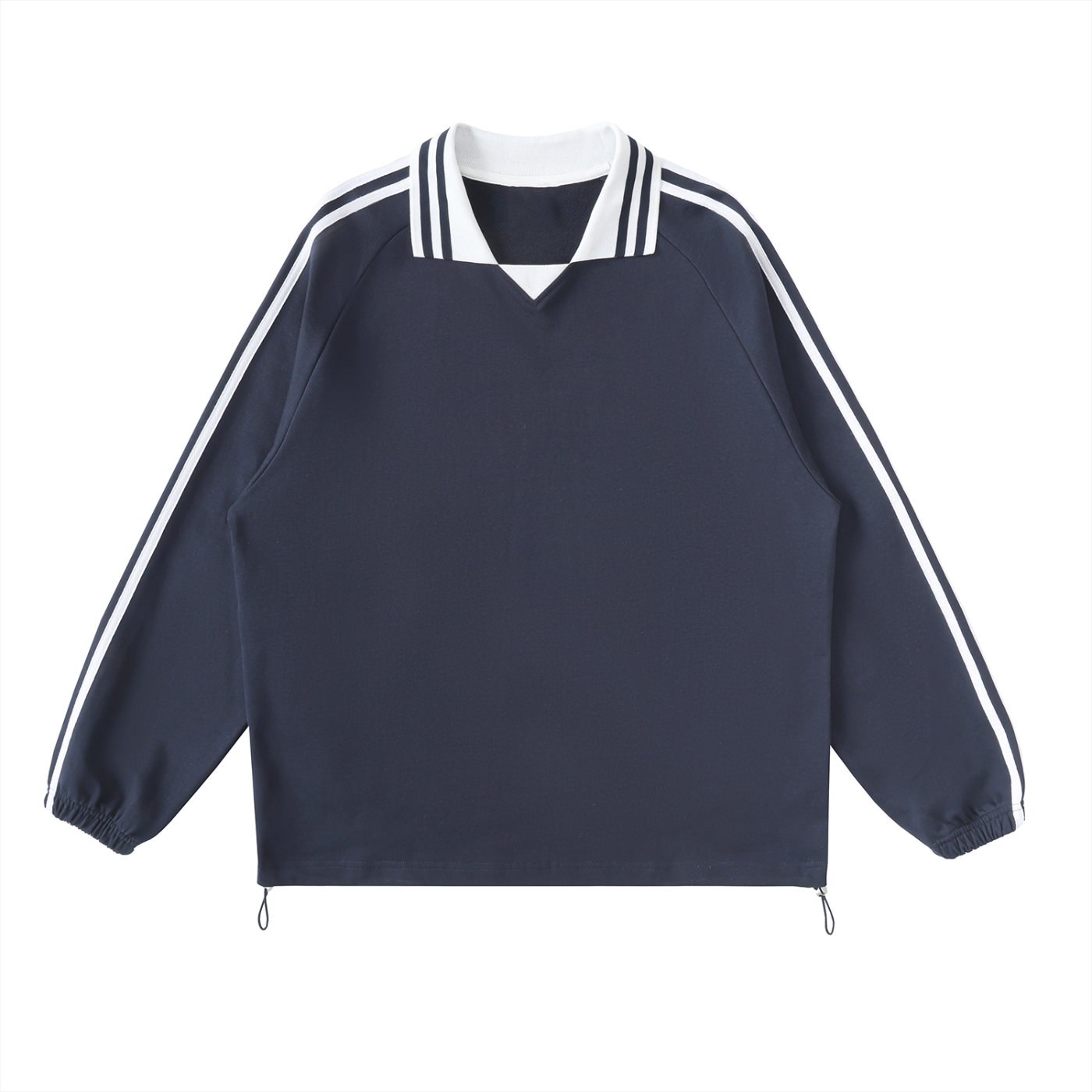 Contrast Striped Sweatshirt