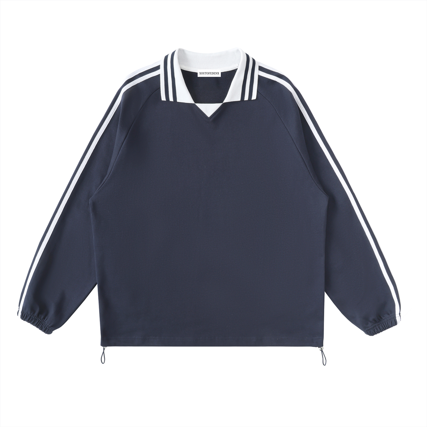 Contrast Striped Sweatshirt