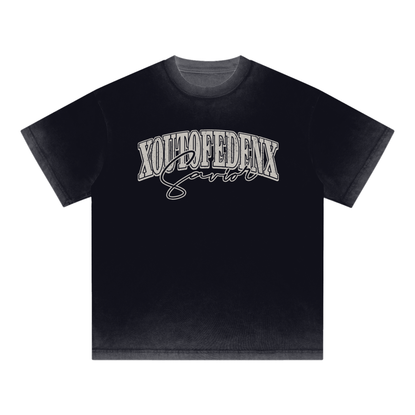 Reverse Dyed Savior T-shirt